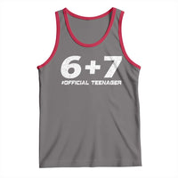 Funny 13th Birthday Official Teenager Tank Top 13 Years Old Boys Kids
