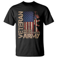 Veteran Of The United States T Shirt Army US Flag Veteran Patriotic