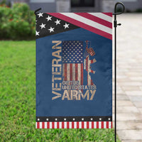 Veteran Of The United States Garden Flag Army US Flag Veteran Patriotic