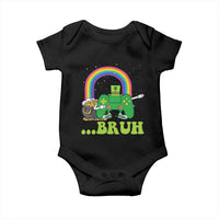 St Patricks Day Dabbing Video Game Controller Baby Onesie Irish Gamer Boys Dab Dance
