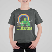 St Patricks Day Dabbing Video Game Controller T Shirt For Kid Irish Gamer Boys Dab Dance