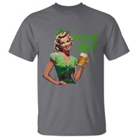 St. Patricks Day T Shirt Feeling Lucky Trendy Retro