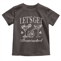 St Patricks Day Cocktail Toddler T Shirt Lets Get Shamrocked