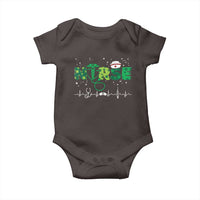 Nurse St Patricks Day Baby Onesie Stethoscope Scrub Irish Nurses Paddys Day