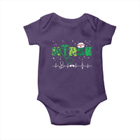Nurse St Patricks Day Baby Onesie Stethoscope Scrub Irish Nurses Paddys Day
