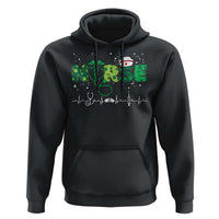 Nurse St Patricks Day Hoodie Stethoscope Scrub Irish Nurses Paddys Day