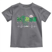 Nurse St Patricks Day Toddler T Shirt Stethoscope Scrub Irish Nurses Paddys Day