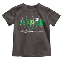 Nurse St Patricks Day Toddler T Shirt Stethoscope Scrub Irish Nurses Paddys Day
