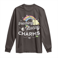 Girls St. Patricks Day Long Sleeve Shirt Little Miss Shenanigans