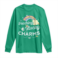 Girls St. Patricks Day Long Sleeve Shirt Little Miss Shenanigans