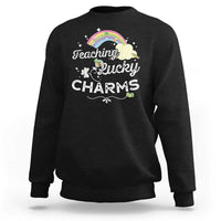 Girls St. Patricks Day Sweatshirt Little Miss Shenanigans