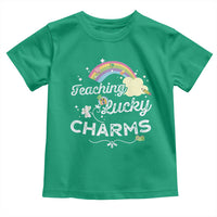 Girls St. Patricks Day Toddler T Shirt Little Miss Shenanigans