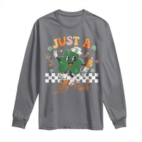 Nurse St Patrick's Long Sleeve Shirt Just A Little Pinch