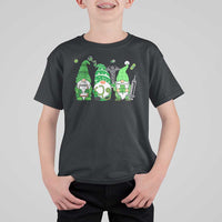 Nurse St Patricks Day T Shirt For Kid Lucky Shamrock Leopard Gnomes Irish Nurses