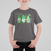 Nurse St Patricks Day T Shirt For Kid Lucky Shamrock Leopard Gnomes Irish Nurses