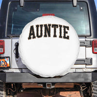 Auntie Spare Tire Cover Retro Varsity New Aunt Letter Print