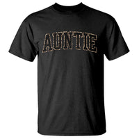 Auntie T Shirt Retro Varsity New Aunt Letter Print