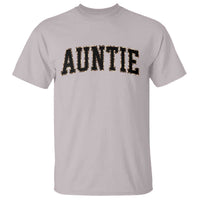Auntie T Shirt Retro Varsity New Aunt Letter Print