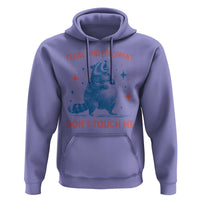Pregnant Racoon Hoodie Feral And Pregnant Dont Touch Me Pregnancy Humor