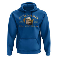 USA 250th Anniversary Hoodie American Map Patriotic 1776-2026 America 250