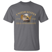 USA 250th Anniversary T Shirt American Map Patriotic 1776-2026 America 250