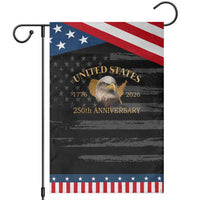 USA 250th Anniversary Garden Flag American Map Patriotic 1776-2026 America 250