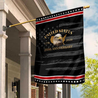 USA 250th Anniversary Garden Flag American Map Patriotic 1776-2026 America 250