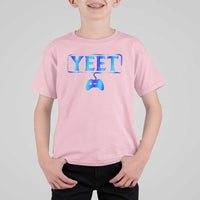 Yeet Gamer T Shirt For Kid Video Game Gaming Funny Saying Quote Slang