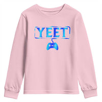 Yeet Gamer Youth Sweatshirt Video Game Gaming Funny Saying Quote Slang
