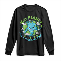 Earth Day Long Sleeve Shirt Save the Planet 2025