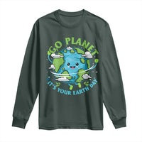 Earth Day Long Sleeve Shirt Save the Planet 2025