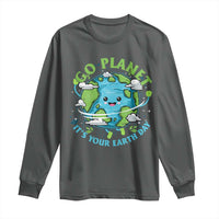 Earth Day Long Sleeve Shirt Save the Planet 2025