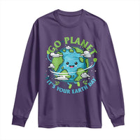 Earth Day Long Sleeve Shirt Save the Planet 2025