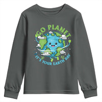 Earth Day Youth Sweatshirt Save the Planet 2025