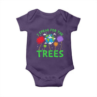 I Speak For Trees Planet Save Earth Day Baby Onesie