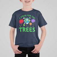 I Speak For Trees Planet Save Earth Day T Shirt For Kid