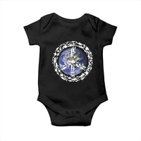 Earth Day Baby Onesie Save the Planet Peace Sign Positive Vibes