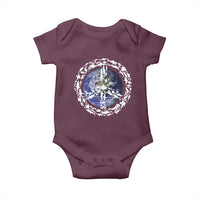 Earth Day Baby Onesie Save the Planet Peace Sign Positive Vibes