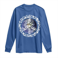 Earth Day Long Sleeve Shirt Save the Planet Peace Sign Positive Vibes
