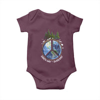 Earth Day Baby Onesie Everyday Peace Sign Positive Vibes