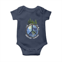 Earth Day Baby Onesie Everyday Peace Sign Positive Vibes