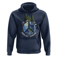Earth Day Hoodie Everyday Peace Sign Positive Vibes