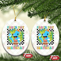 Earth Day Birthday Ceramic Ornament Its My Birthday April 22