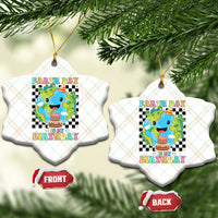 Earth Day Birthday Ceramic Ornament Its My Birthday April 22