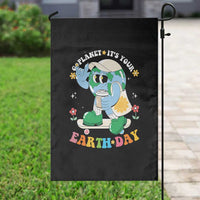Earth Day Garden Flag Cute Go Planet Its Your Earthday Groovy