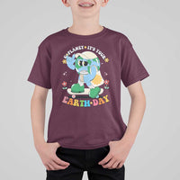 Earth Day T Shirt For Kid Cute Go Planet Its Your Earthday Groovy