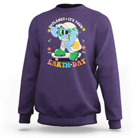 Earth Day Sweatshirt Cute Go Planet Its Your Earthday Groovy