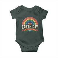 Earth Day Baby Onesie Everyday Retro Rainbow
