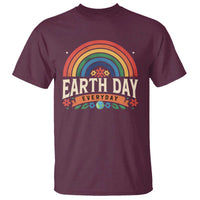 Earth Day T Shirt Everyday Retro Rainbow