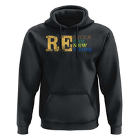 Retro Earth Day Hoodie Recycle Reuse Renew Rethink Protect Earth